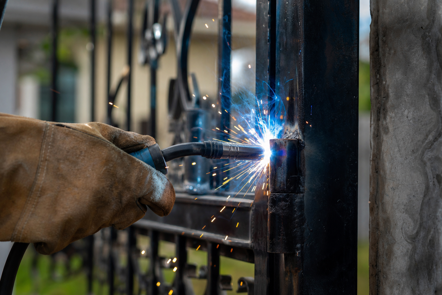 Wrought Iron Gate Welding Repair in Fresno – Fixed Right the First Visit