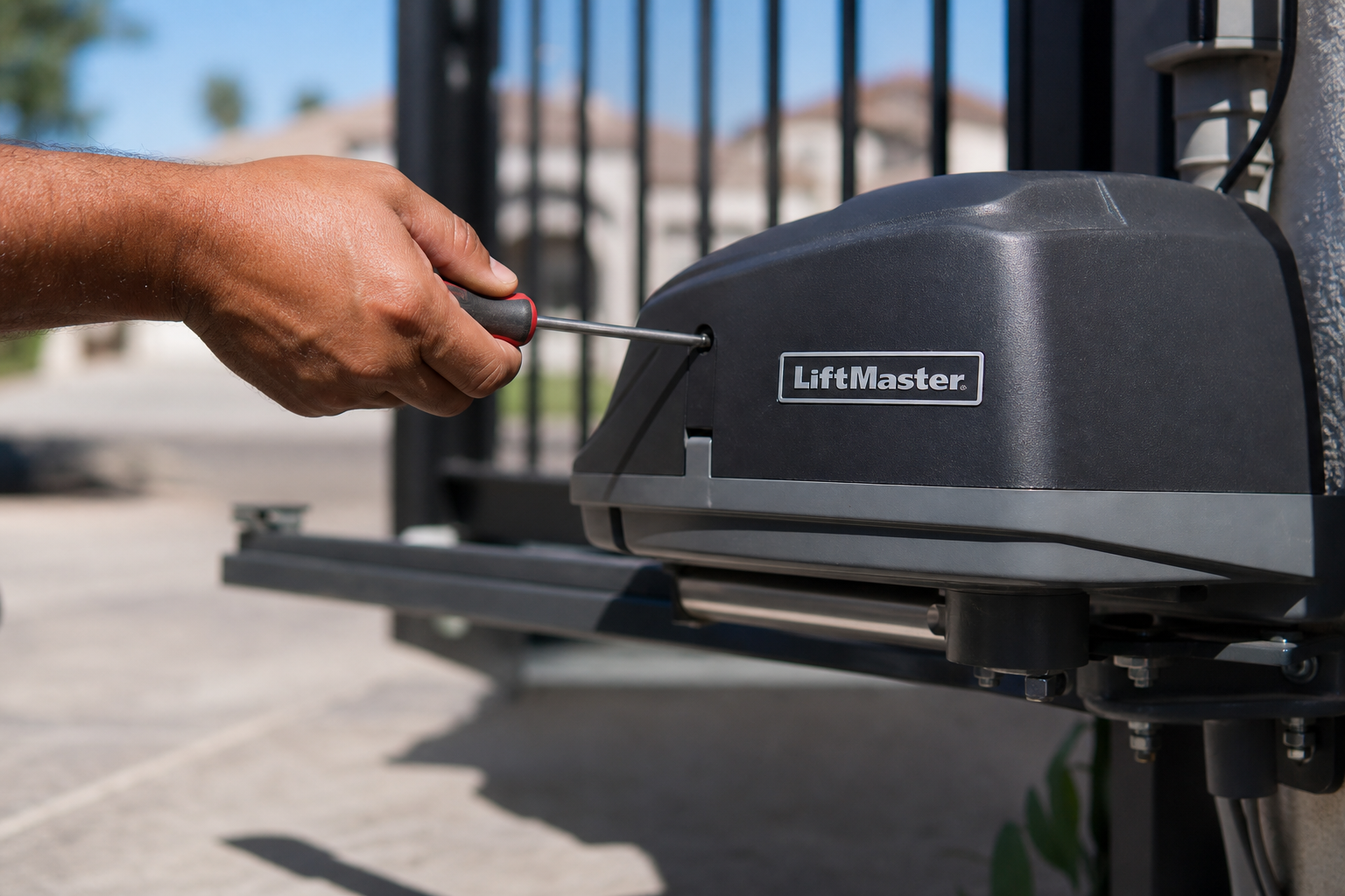 LiftMaster Gate Opener Repair in Fresno – Fixed Right the First Visit
